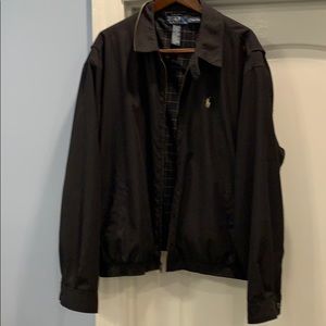 Polo black lined jacket